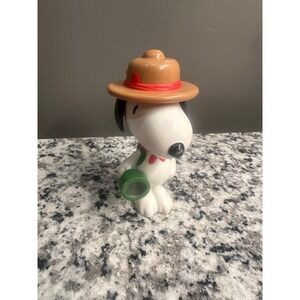 McDonalds 2018 Peanuts Snoopy Safari Adventure Toy Figure K9M